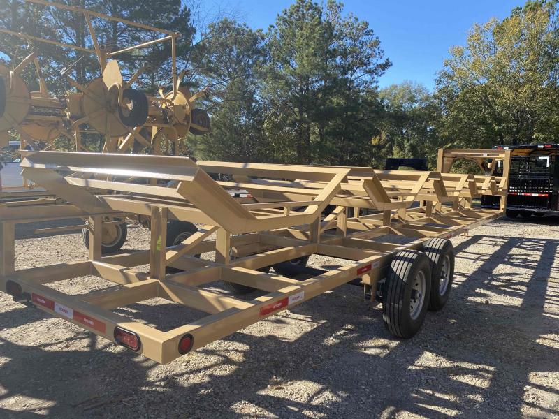 2022 Neckover Trailers 5 Bale Hay Trailer Neckover, Ranch Hand