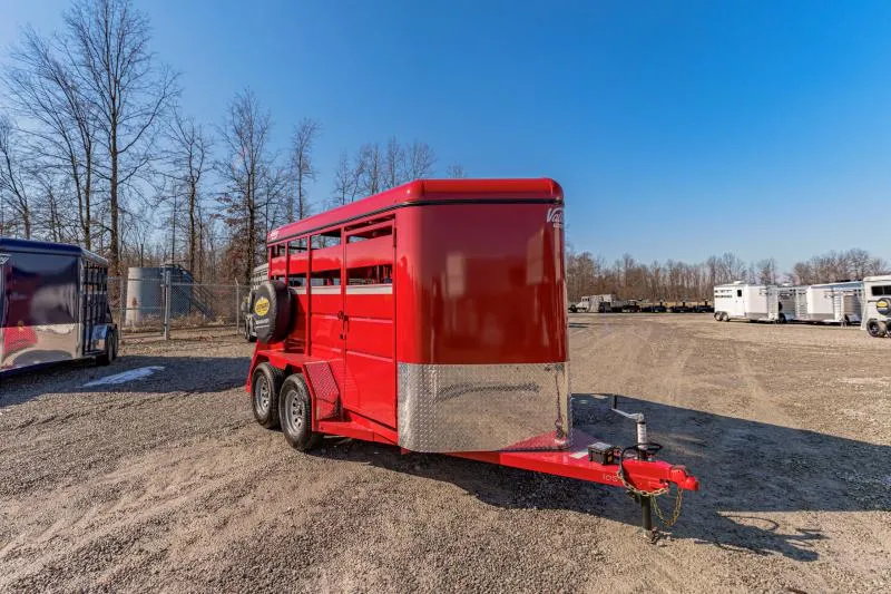 2026 Valley Trailers 26012 Stock / Stock Combo Trailer