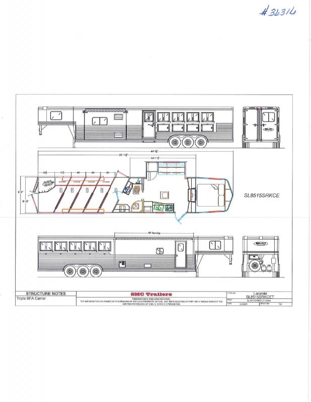 2022 5 HORSE SMC GOOSENECK W/LIVING QUARTERS HORSE TRAILER 2022 5 HORSE SMC GOOSENECK W/LIVING QUARTERS HORSE TRAILER