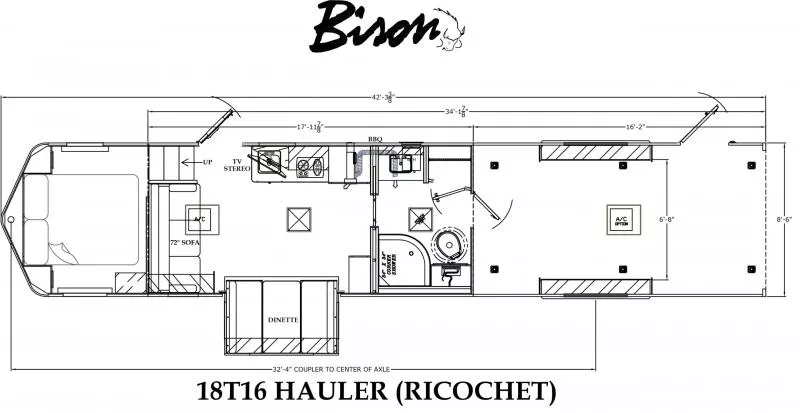 new Toy Haulers Bison Trailers  for sale, in North Jackson, OH Thumbnail 28