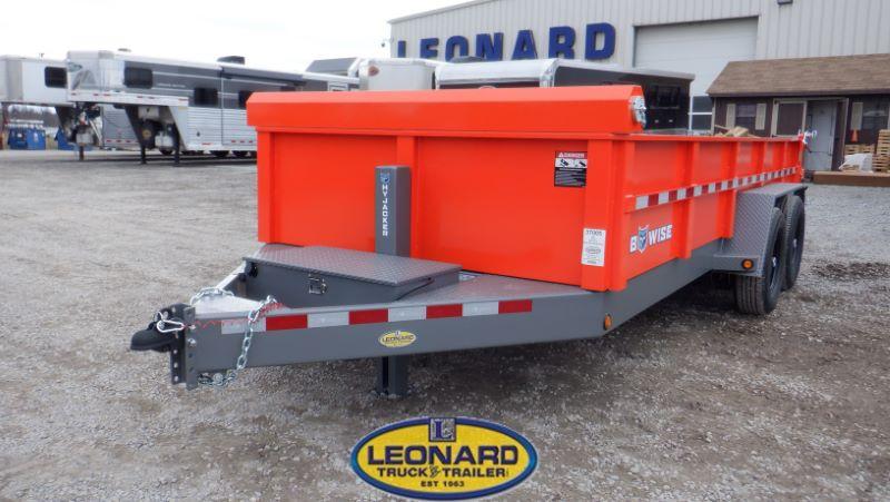 2022 New 7x16 Bwise Low Profile Hydraulic Dump Trailer 2022 New 7x16 Bwise Low Profile Hydraulic Dump Trailer