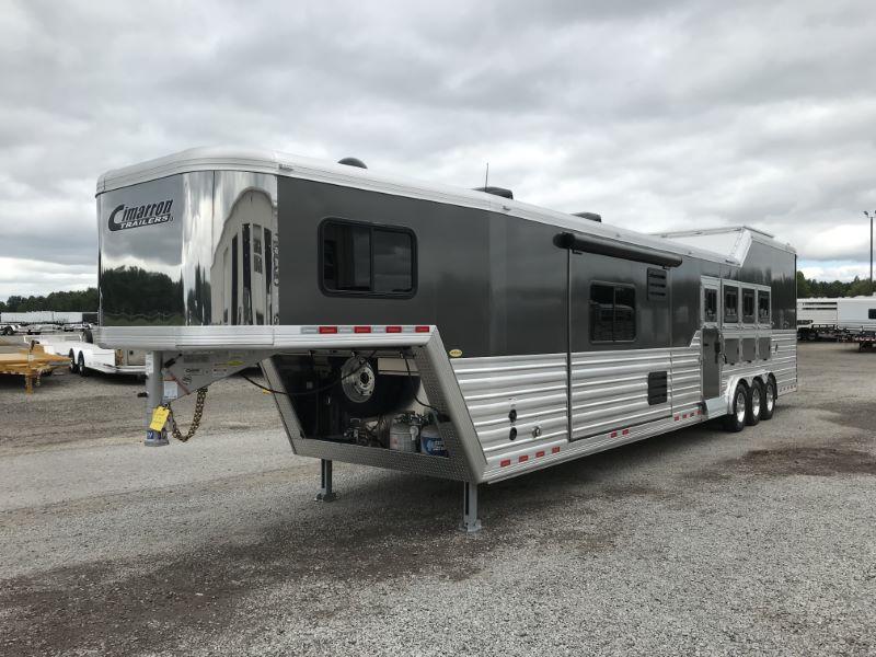 2021 4 HORSE CIMARRON GOOSENECK W/LIVING QUARTERS HORSE TRAILER 2021 4 HORSE CIMARRON GOOSENECK W/LIVING QUARTERS HORSE TRAILER