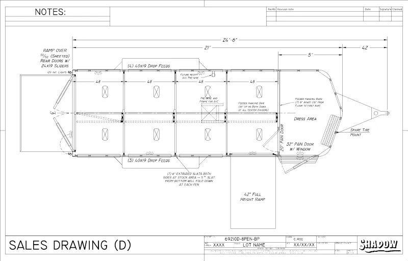 new Stock / Stock Combo Trailers Shadow Trailers  for sale, in North Jackson, OH Thumbnail 22