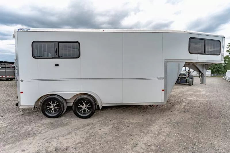 used Horse Trailers Frontier Trailers  for sale, in North Jackson, OH Thumbnail 5