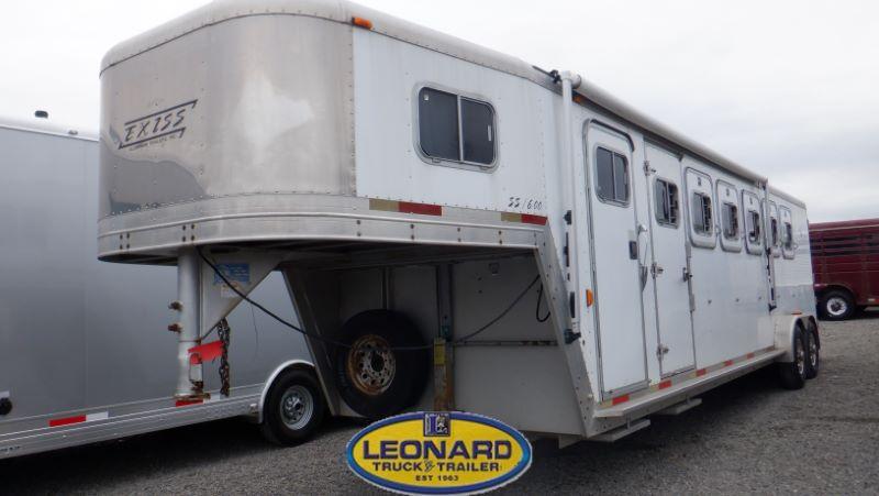 2000 USED 6 HORSE SLANT LOAD EXISS SS600 GOOSENECK HORSE TRAILER 2000 USED 6 HORSE SLANT LOAD EXISS SS600 GOOSENECK HORSE TRAILER