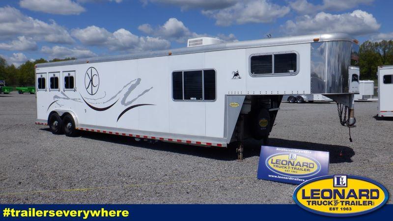 2002 3 HORSE SOONER GOOSENECK WITH LIVING QUARTERS HORSE TRAILER 2002 3 HORSE SOONER GOOSENECK WITH LIVING QUARTERS HORSE TRAILER