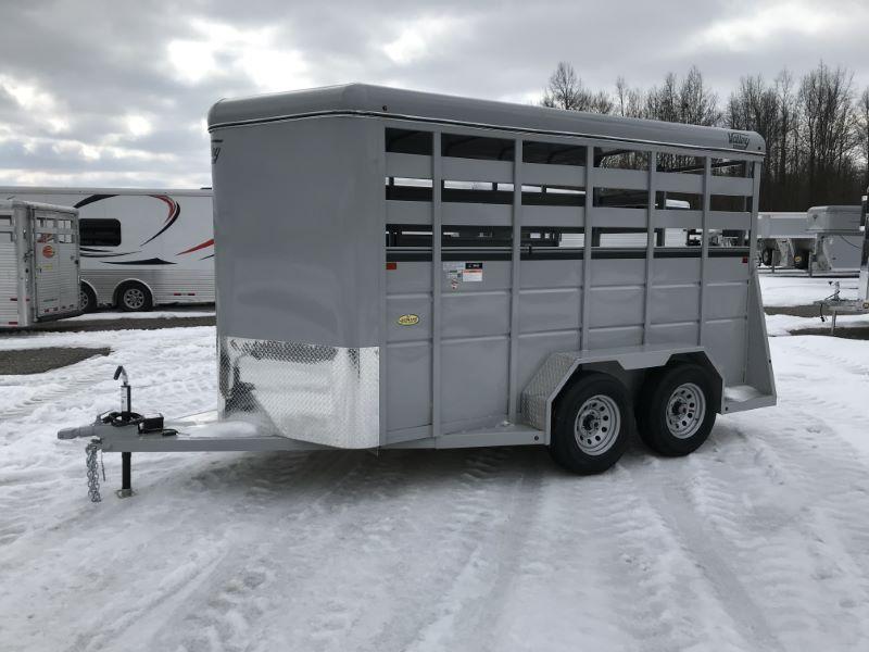 2021 14' VALLEY BUMPBER PULL STOCK TRAILER 2021 14' VALLEY BUMPBER PULL STOCK TRAILER