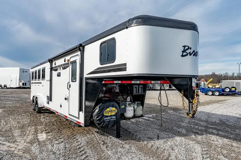 2026 Bison Trailers RG7410 Horse Trailer
