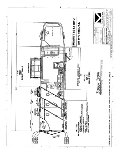 2027 Merhow Trailers 8313RWS Horse Trailer
