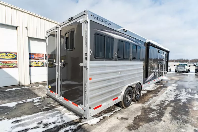 new Horse Trailers Merhow Trailers  for sale, in North Jackson, OH Thumbnail 8