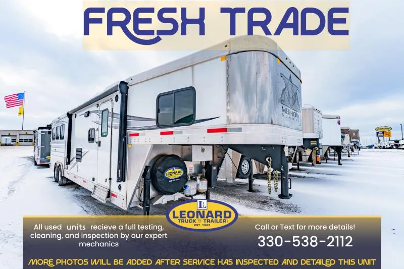 2024 Merhow Trailers 8313 RWS Horse Trailer