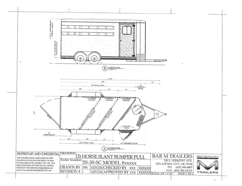 new Horse Trailers Bar-M Trailers  for sale, in North Jackson, OH Thumbnail 19