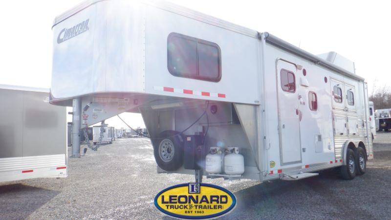 2016 CIMARRON 2 HORSE SLANT LOAD GOOSENECK WITH 10' LIVING QUARTERS HORSE TRAILER 2016 CIMARRON 2 HORSE SLANT LOAD GOOSENECK WITH 10' LIVING QUARTERS HORSE TRAILER