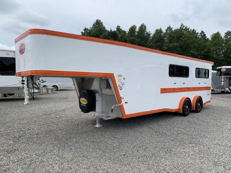 2021 22' SUNDOWNER GOOSENECK STOCK TRAILER 2021 22' SUNDOWNER GOOSENECK STOCK TRAILER