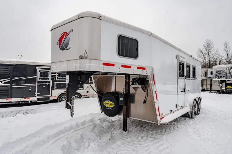 used Horse Trailers Kiefer Manufacturing  for sale, in North Jackson, OH Thumbnail 2