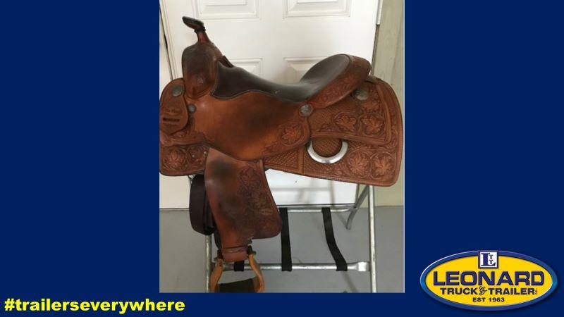 Used Tim Piland Custom Saddle Used Tim Piland Custom Saddle