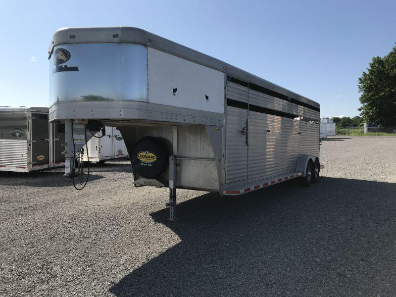 2007 6.5X24 BLUE RIBBON GOOSENECK STOCK TRAILER 2007 6.5X24 BLUE RIBBON GOOSENECK STOCK TRAILER