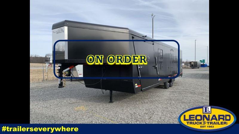 2021 8.5 X 28 TRAILS WEST GOOSENECK SNOWMOBILE TRAILER 2021 8.5 X 28 TRAILS WEST GOOSENECK SNOWMOBILE TRAILER