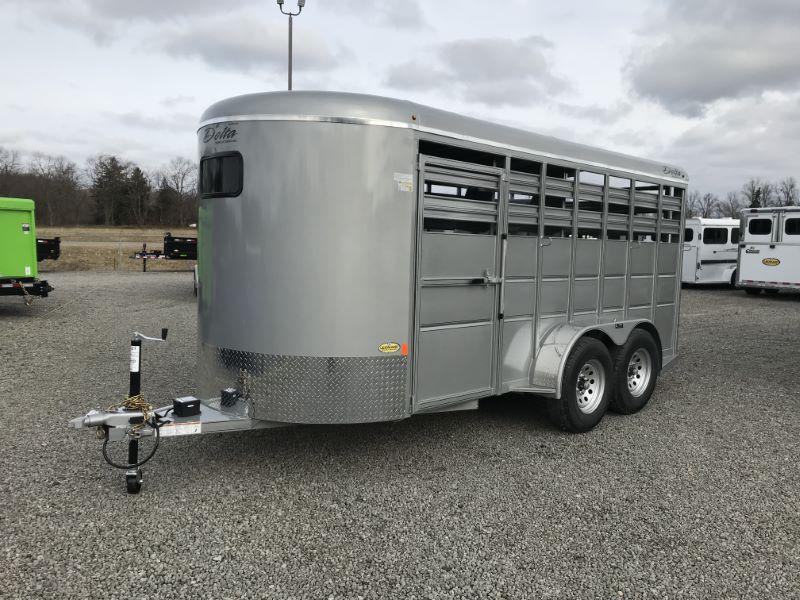 2021 16' DELTA BUMPER PULL COMBO HORSE/STOCK TRAILER 2021 16' DELTA BUMPER PULL COMBO HORSE/STOCK TRAILER