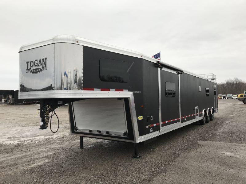 2021 LOGAN COACH 8.5 X 48 GOOSENECK LIVING QUARTERS TOY HAULER WITH 22' GARAGE 2021 LOGAN COACH 8.5 X 48 GOOSENECK LIVING QUARTERS TOY HAULER WITH 22' GARAGE
