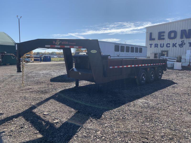 2020 7X18 BWISE GOOSENECK DUMP TRAILER 2020 7X18 BWISE GOOSENECK DUMP TRAILER