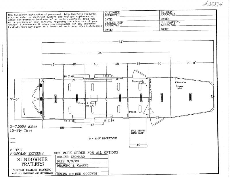 2021 24' SUNDOWNER GOOSENECK STOCK TRAILER 2021 24' SUNDOWNER GOOSENECK STOCK TRAILER