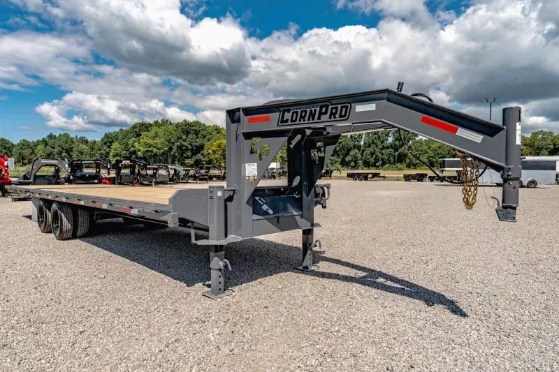 2026 CornPro POWER I-SERIES 20+10 10K HYD DT Equipment Trailer
