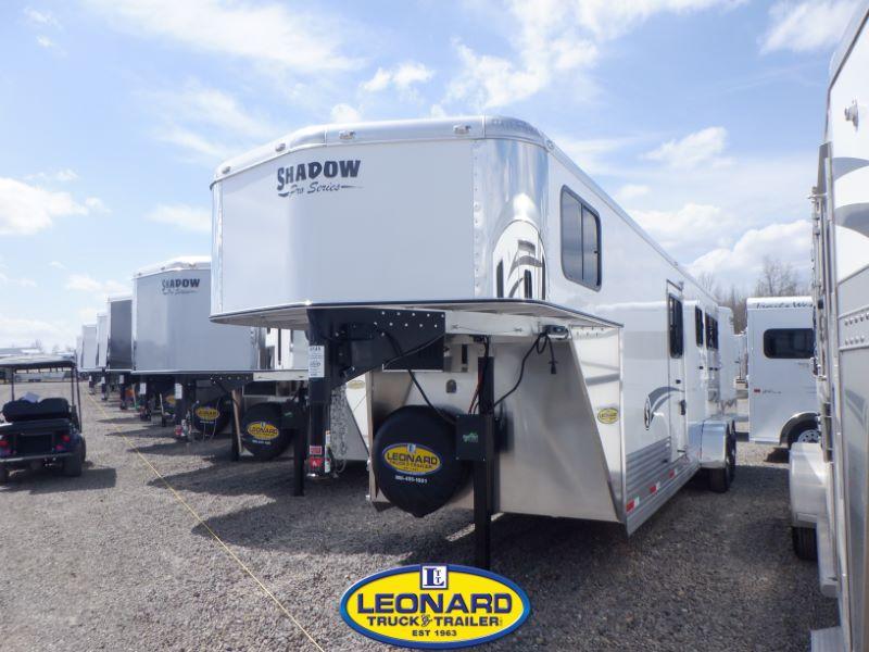 2022 New 3 Horse Shadow 69236E 2+1 Gooseneck Horse Trailer 2022 New 3 Horse Shadow 69236E 2+1 Gooseneck Horse Trailer