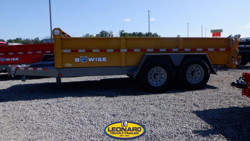2022 14' BWISE BUMPER PULL LOW PROFILE DUMP TRAILER 2022 14' BWISE BUMPER PULL LOW PROFILE DUMP TRAILER