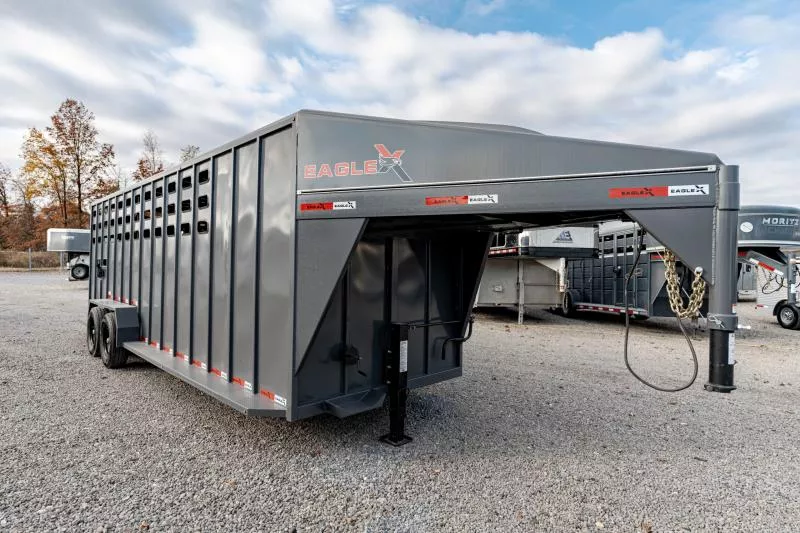 2025 RawMaxx EXT2480GN14K Stock / Stock Combo Trailer