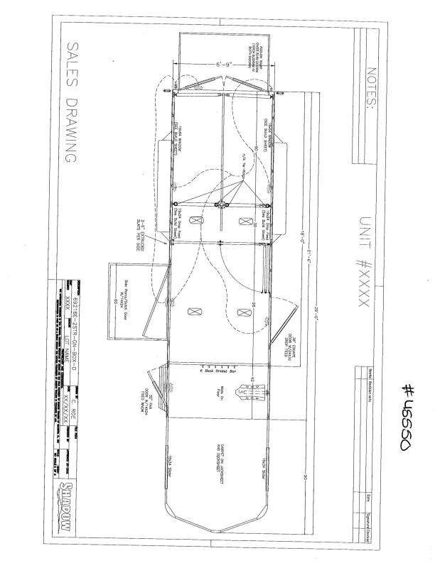 2026 Shadow Trailers 69216E-2STR-GN-BOX-D Horse Trailer