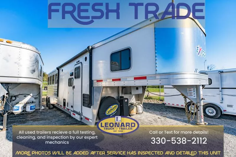 2020 Exiss Trailers ESCAPE 7410 G-LQ Horse Trailer