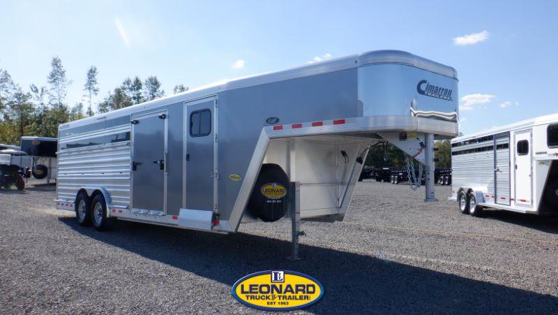 2022 8X24 CIMARRON GOOSENECK STOCK TRAILER 2022 8X24 CIMARRON GOOSENECK STOCK TRAILER
