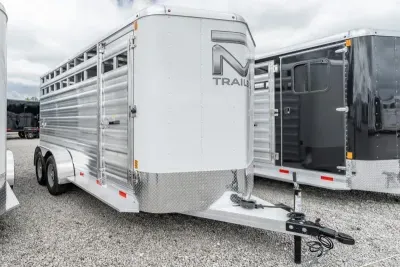 2026 Bar-M Trailers STK-16 Stock / Stock Combo Trailer