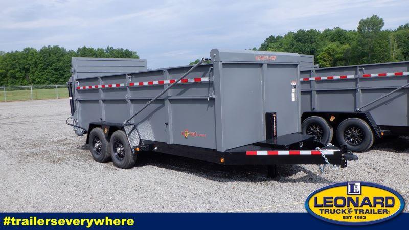 2022 16' BWISE BUMPER PULL DUMP LOW PROFILE TRAILER 2022 16' BWISE BUMPER PULL DUMP LOW PROFILE TRAILER