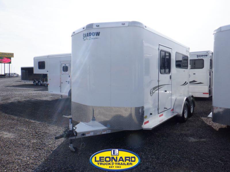 2022 NEW 2 horse slant load shadow stablemate bumper pull horse trailer Horse Trailers For