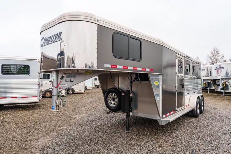 used Horse Trailers Cimarron Trailers  for sale, in North Jackson, OH Thumbnail 2