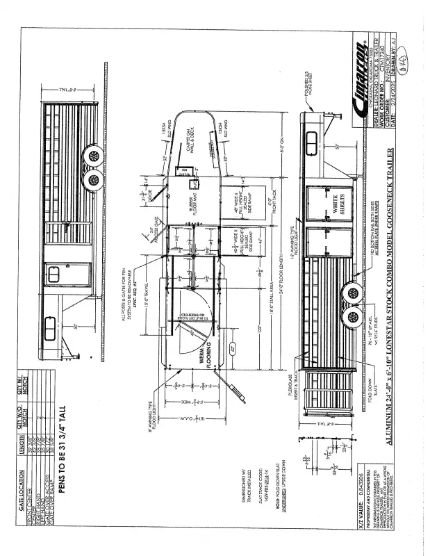 new Stock / Stock Combo Trailers Cimarron Trailers  for sale, in North Jackson, OH Thumbnail 23