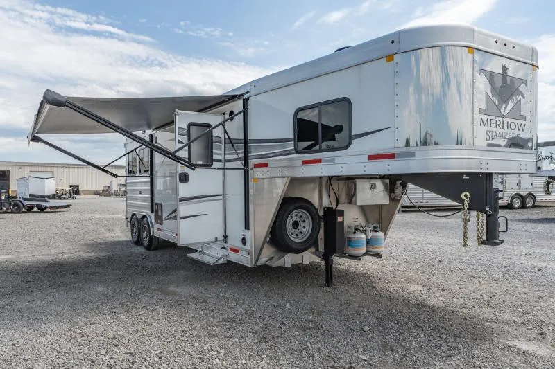 new Horse Trailers Merhow Trailers  for sale, in North Jackson, OH Thumbnail 3