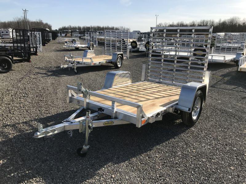 2021 8' BLACK RHINO BUMPER PULL UTILITY TRAILER 2021 8' BLACK RHINO BUMPER PULL UTILITY TRAILER
