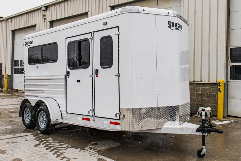 2026 Shadow Trailers 69156L-2STRW-BP Horse Trailer