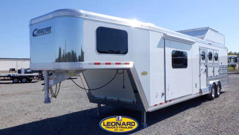 2022 New 3 Horse Cimarron NS3G129LQSL Gooseneck With 12' Living Quarters Horse Trailer 2022 New 3 Horse Cimarron NS3G129LQSL Gooseneck With 12' Living Quarters Horse Trailer