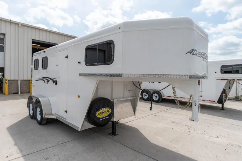 2026 Trails West Manufacturing AD20MXGN Horse Trailer