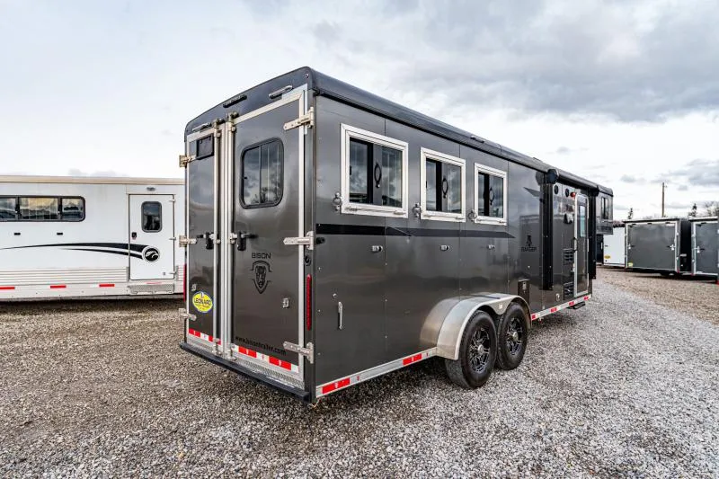 used Horse Trailers Bison Trailers  for sale, in North Jackson, OH Thumbnail 7