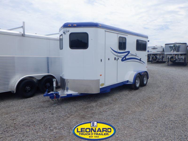 2022 NEW 2 horse slant load SUNDOWNER super sport bumper pull horse