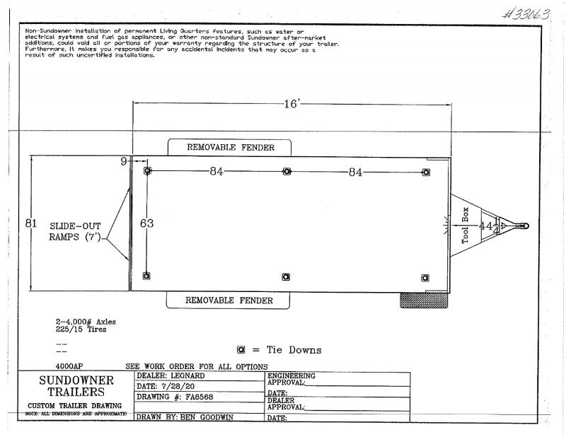 2021 16' SUNDOWNER BUMPER PULL UTILITY TRAILER 2021 16' SUNDOWNER BUMPER PULL UTILITY TRAILER