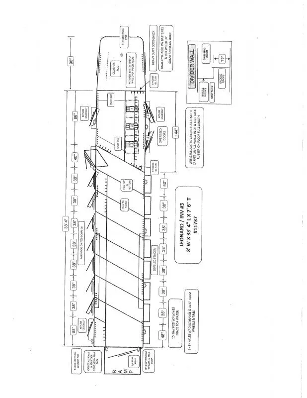 2026 Bloomer B8GS337 Horse Trailer