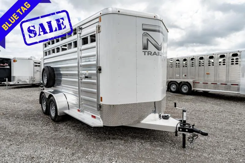 2025 Bar-M Trailers STK-14 Stock / Stock Combo Trailer