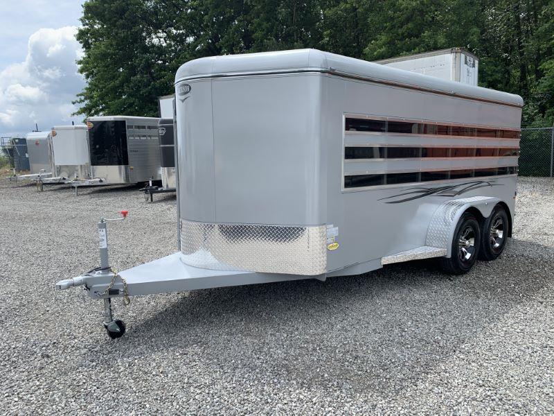 2020 16' JACKSON BUMPER PULL W/TACK STOCK TRAILER 2020 16' JACKSON BUMPER PULL W/TACK STOCK TRAILER