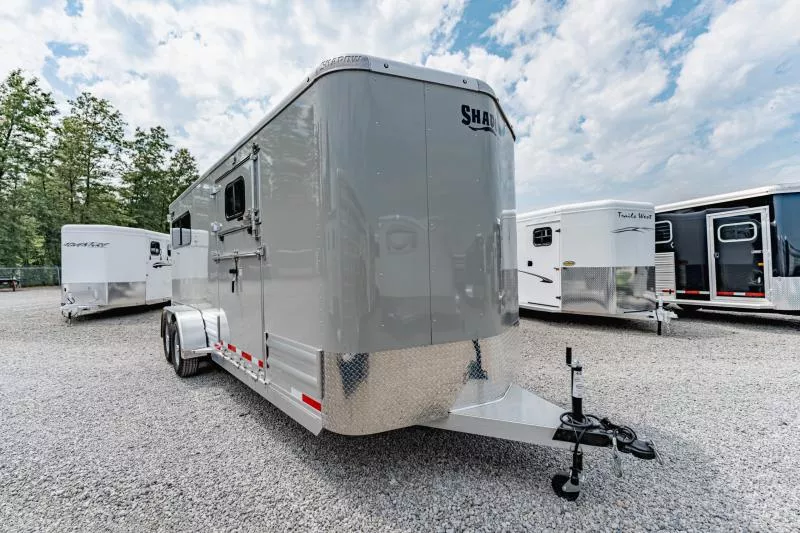 2026 Shadow Trailers 69206E-2+1SL-BP-E Horse Trailer